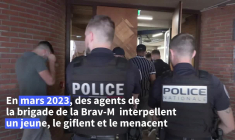 Trois policiers de la Brav-M condamnés pour violences et menaces