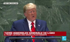 REPLAY- Discours de Donald Trump lors de la 74ème assemblée générale de l'ONU