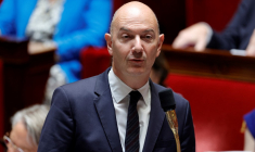 Roland Lescure à Paris, le 11 juillet 2023. ( AFP / GEOFFROY VAN DER HASSELT )