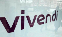 Logo du siège de Vivendi, à Paris. (© E. Piermont / AFP)