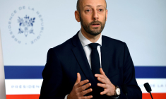 Stanislas Guerini, le 23 janvier 2023, à Paris ( AFP / Ludovic MARIN )