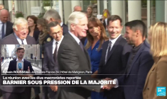 Michel Barnier sous pression de la majorité : une réunion avec des élus macronistes reportée