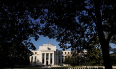 Le bâtiment de la Réserve fédérale est visible à Washington