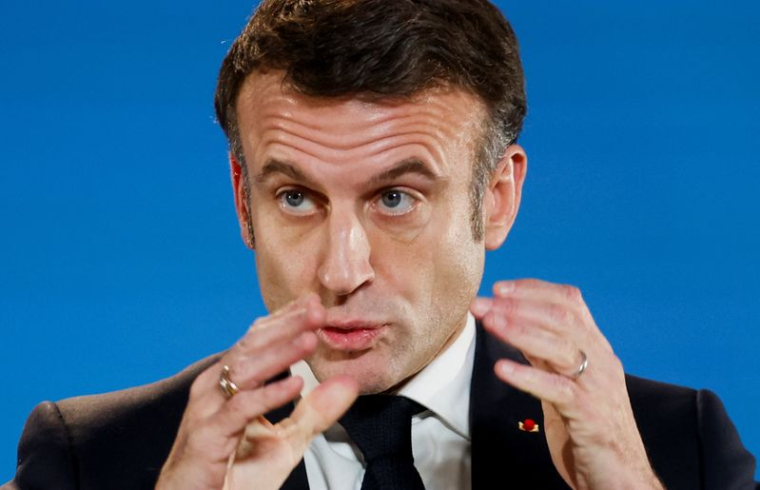 Le président français Emmanuel Macron