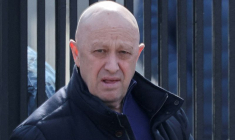 Le chef du groupe Wagner Evguéni Prigojin à Moscou