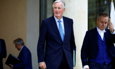 Michel Barnier à l'Élysée