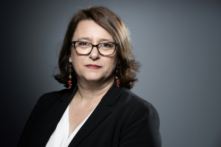 La sénatrice Antoinette Guhl à Paris le 17 avril 2019 ( AFP / JOEL SAGET )