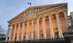L'Assemblée nationale, à Paris. (Crédits: L. Grassin)