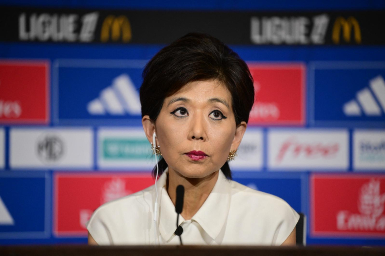Michele Kang, présidente d'Eagle Footbal Group ( AFP / OLIVIER CHASSIGNOLE )