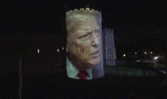 Un groupe anti-Trump projette des photos liées à l'affaire Epstein sur le château de Windsor