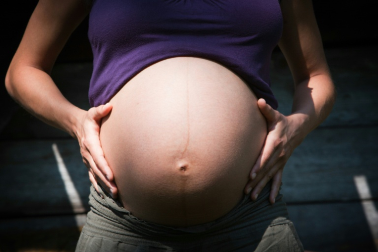 La France a longtemps refusé de reconnaître ou d'établir la filiation entre un enfant né par GPA et ses parents d'intention ( AFP / LOIC VENANCE )