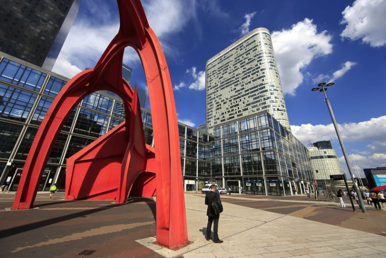 Vue du complexe de bureaux Cœur Défense à La Défense