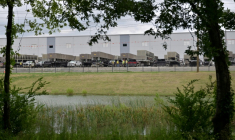 Le centre de données de xAI le 2 août 2026 à Southaven, dans le Mississippi ( AFP / Brandon Dill )
