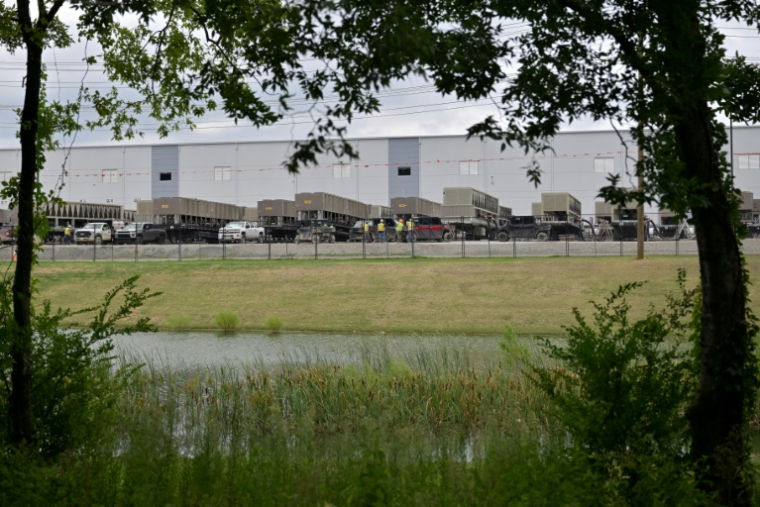 Le centre de données de xAI le 2 août 2026 à Southaven, dans le Mississippi ( AFP / Brandon Dill )