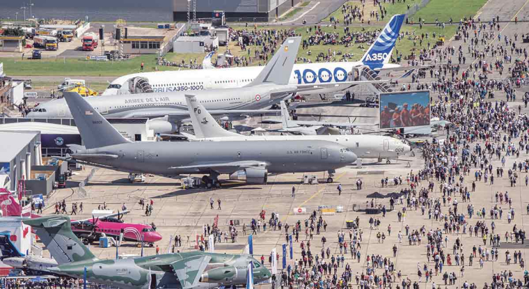 Le 54e Salon du Bourget, qui se déroule du 19 au 25 juin prochain. (© Airbus SAS 2019 Alexandre Doumenjou)