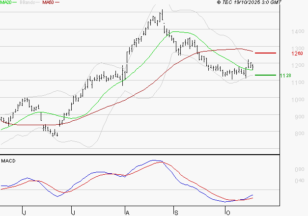 AIR FRANCE-KLM : Attendre un test du support