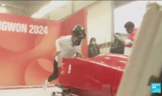 L’équipe de Tunisie de bobsleigh aux JO de la jeunesse d’hiver en Corée du Sud