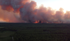 FRANCE: LES INCENDIES CONTINUENT DE PROGRESSER EN GIRONDE, 3.700 HECTARES BRÛLÉS