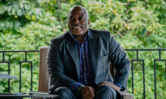 L'ancien président de la République démocratique du Congo, Joseph Kabila, d'une réunion avec des dirigeants de diverses confessions religieuses dans l'une de ses résidences à Goma, le 29 mai 2025 ( AFP / Jospin Mwisha )