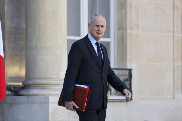 Stéphane Bouillon à Paris, le 28 février 2022. ( AFP / LUDOVIC MARIN )