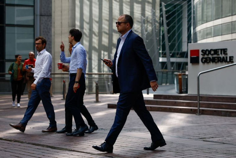 Logo de Société Générale à La Défense près de Paris
