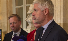 Budget: Laurent Wauquiez se félicite du gel du barème de l'impôt sur le revenu