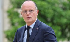 Édouard Philippe à Paris, le 10 octobre 2025. ( AFP / LUDOVIC MARIN )