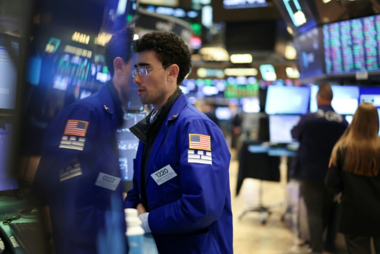 Un opérateur à la Bourse de New York, le 15 août 2025 ( AFP / TIMOTHY A. CLARY )