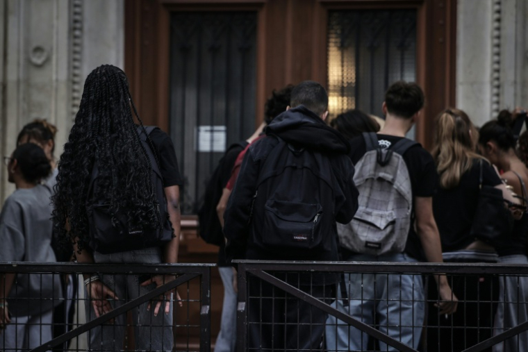La France se situe dans la moyenne de l'OCDE dans les dernières éditions ( AFP / Thibaud MORITZ )