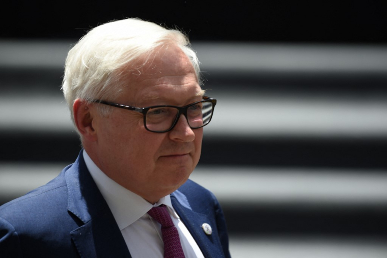 Serguei Riabkov, à Caracas, en 2019 ( AFP / YURI CORTEZ )