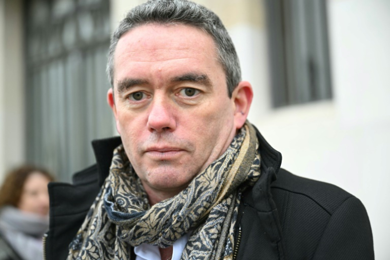 Yvan Ricordeau, secrétaire général adjoint de la CFDT, le 17 janvier 2025 à Paris ( AFP / Bertrand GUAY )