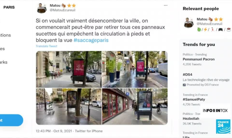 Panneaux directionnels à Paris : ce n'est pas fini !