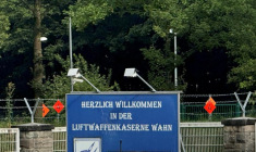 Vue de la base militaire allemande de Cologne-Wahn