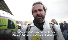 Pollution: des manifestants bloquent une usine BASF près de Rouen