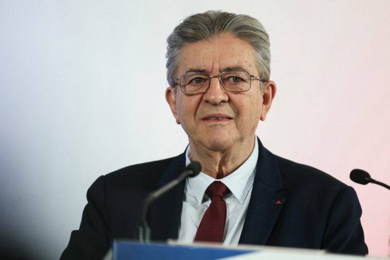 Jean-Luc Mélenchon à Paris, le 23 septembre 2026. ( AFP / THOMAS SAMSON )