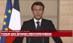 Forum des Mondes Méditerranéens : Emmanuel Macron ouvre le colloque