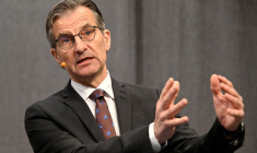 Le gouverneur de la Riksbank, la banque centrale suédoise, Erik Thedéen