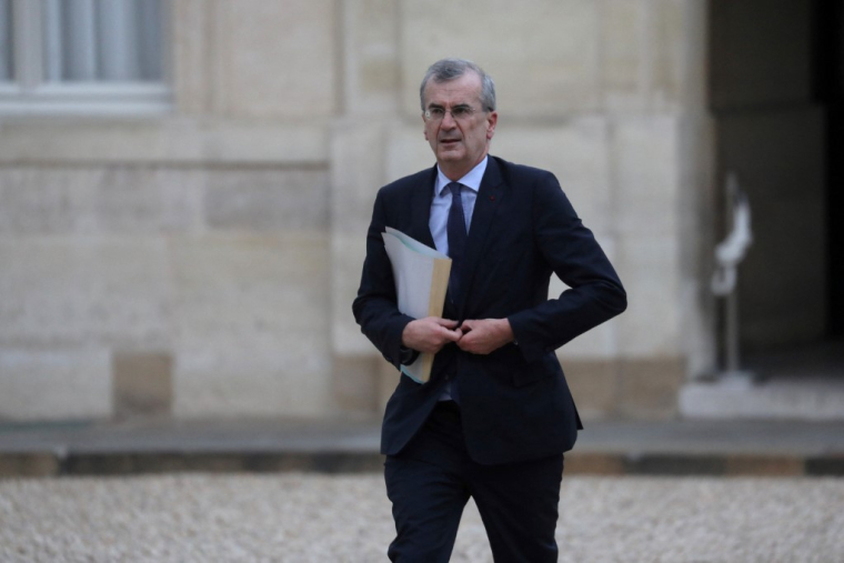 François Villeroy de Galhau à Paris, le 11 décembre 2018. ( AFP / LUDOVIC MARIN )