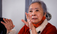 Tran To Nga, à Paris, en 2021 ( AFP / THOMAS SAMSON )