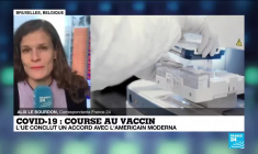 Course au vaccin anti-Covid-19 : l'UE conclut un accord avec le laboratoire américain Moderna
