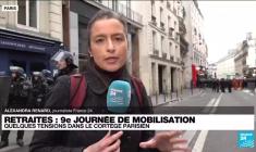 9e journée de mobilisation contre la réforme des retraites : des tensions dans le cortège parisien