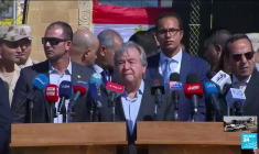 Bande de Gaza : à Rafah, Antonio Guterres réclame l'entrée de l'aide humanitaire au plus vite