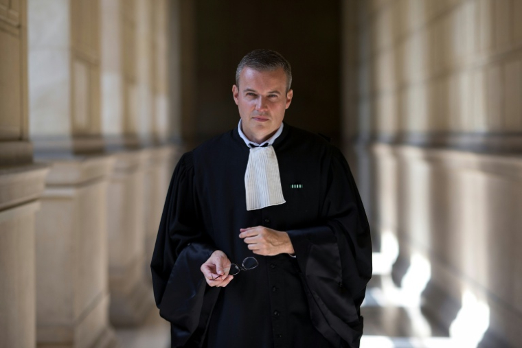 L'avocat Emmanuel Pierrat à Paris le 20 août 2014 ( AFP / Joël SAGET )