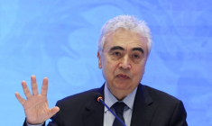 Le directeur exécutif de l'AIE, Birol, s'exprime lors d'une conférence de presse à Istanbul