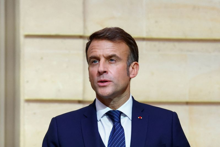 Le président français Emmanuel Macron