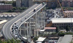 ITALIE: OUVERTURE DU PROCÈS DE L'EFFONDREMENT DU PONT MORANDI À GÊNES