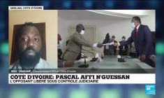 Côte d'Ivoire : l'opposant Pascal Affi N'guessan libéré sous contrôle judiciaire