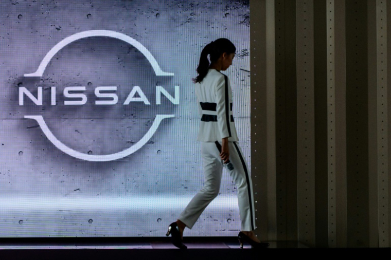 L'action Nissan a perdu 40% sur l'année écoulée ( AFP / Philip FONG )