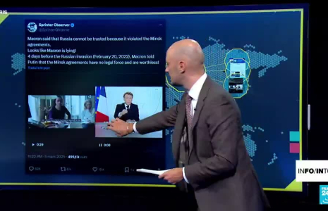 Non, Emmanuel Macron n'a pas déclaré que les accords de Minsk ne valaient rien