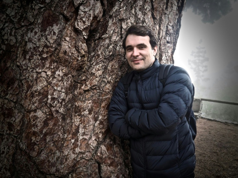 Photo non datée, diffusée le 30 juin 2025, du journaliste sportif Christophe Gleizes dans un lieu inconnu ( SO PRESS - RSF / Handout )
